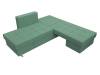 Диван трансформер Лига Диванов Сплит 123387 амур зеленый фото 8