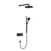 Душевой комплект Black&White 7646GM оружейная сталь