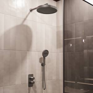 Душевой комплект Vincea Domus VSFW-5DM0GM встраиваемый, 2 режима, вороненая сталь