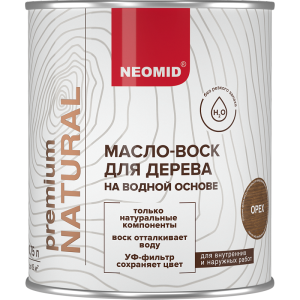 Масло-воск для дерева Neomid орех 0.75 л