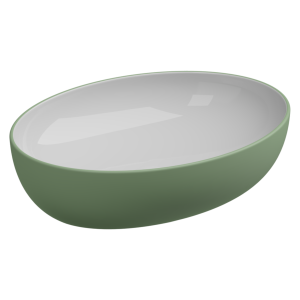 Раковина GSG Easy EALAVOV55BI000/031 white, salvia matt, 55x42 см