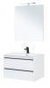 Мебель для ванной Aquanet Lino 80 271955 белый матовый, 1383x800x500 фото 4