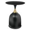 Кофейный столик Bradex Home Stupa FR 1032 черный, металл 40x40x54