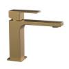 Смеситель для раковины Vincea Cube VBF-1C01BG однорычажный, брашированное золото фото 2