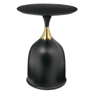 Кофейный столик Bradex Home Stupa FR 1032 черный, металл 40x40x54