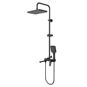 Душевая стойка Osgard Bretta Black 51050 черная матовая