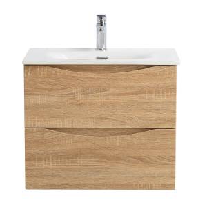 Тумба под раковину BelBagno MARINO-CER-MINI-600-2C-SO-WO-P подвесная, Rovere Bianco, 59.6x39