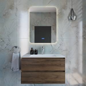 Тумба под раковину Vincea Luka 800 VMC-2L800CO подвесная, C.Oak