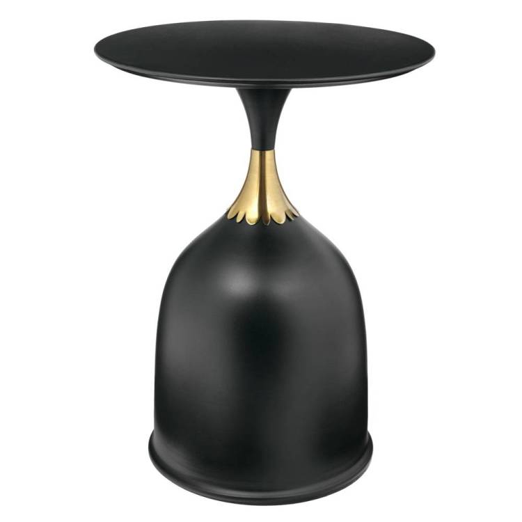 Кофейный столик Bradex Home Stupa FR 1032 черный, металл 40x40x54