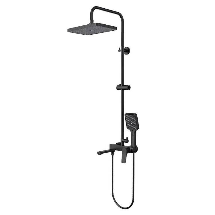 Душевая стойка Osgard Bretta Black 51050 черная матовая