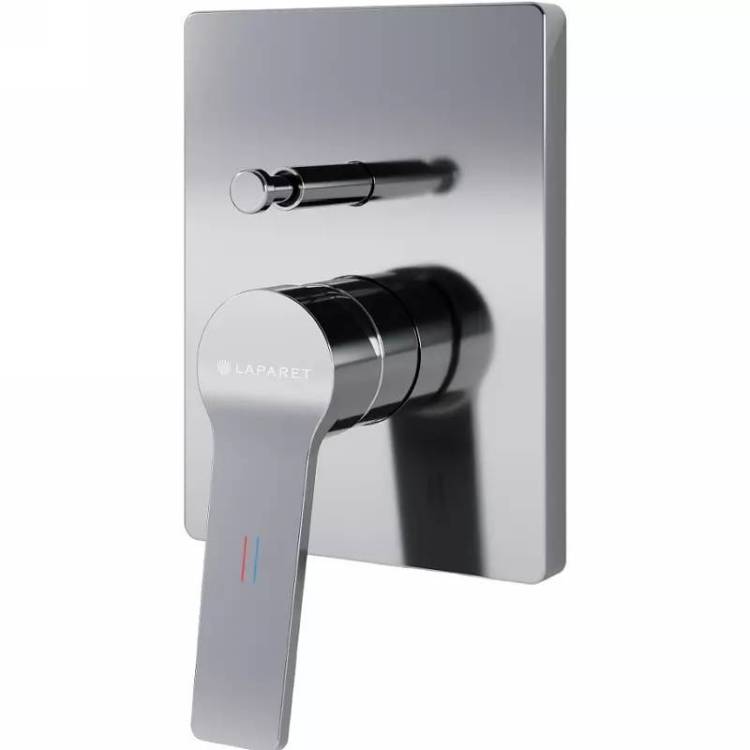 Смеситель для ванны Laparet Nobia N2187602LPT встраиваемый, хром