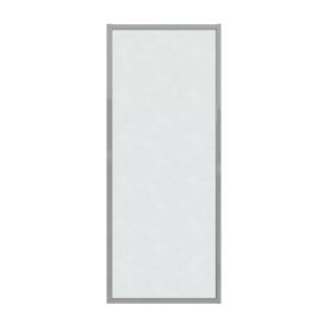 Душевая перегородка Grossman Style 200.K33.05.100.10.02 профиль хром, стекло шиншилла, 100x195