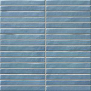 Керамическая плитка La Platera Kromo Pencil Teal 35x35