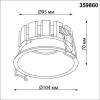 Встраиваемый точечный светодиодный светильник Novotech Solis 359860 фото 8