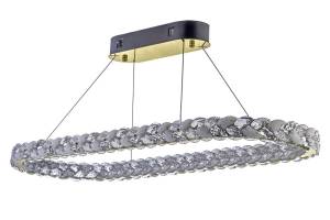 Люстра подвесная хрустальная светодиодная Dio D`arte Elite Este L 1.5.100x35.100 G
