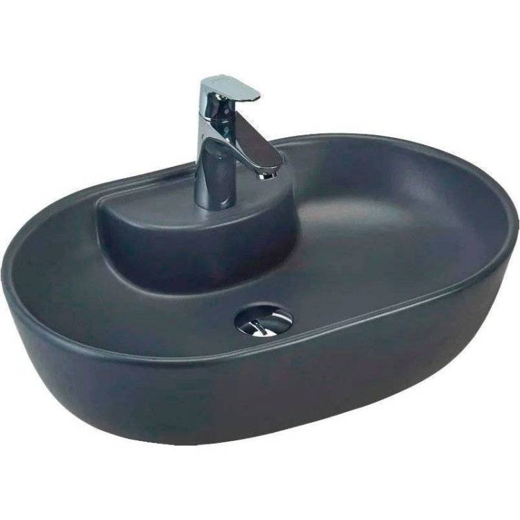 Раковина beWash Bogen 88611106 60 см, черная