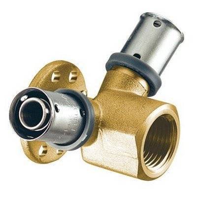 Пресс-водорозетка FAR 120град. 20*2 х 1/2 (ВР) лат.