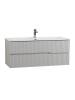 Тумба с раковиной Cezares Duet-N 120 серый жемчужный, раковина CZR-8073-120 фото 2