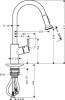 Смеситель для кухни Hansgrohe Talis S2 Variarc 14877000 фото 14