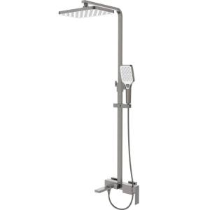 Душевая стойка Esbano Basco ESDSBASC-DSGM оружейная сталь