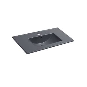 Раковина Vincea VBS-13980MA антрацит матовый 81.3x46.6