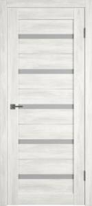 Межкомнатная дверь Владимирская Фабрика Дверей Atum Al 7 Nord Vellum стекло White Cloud SM 700x2000