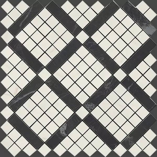 Мозаика Atlas Concorde Marvel Pro 9MVF Cremo Mix Diagonal Mosaic 30.5x30.5