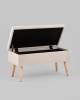 Банкетка Stool Group Сторми 19B485LK-4A бежевый с ящиком фото 5
