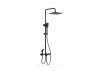 Душевая стойка Wonzon & Woghand WW-B3310-MB с термостатом, черный