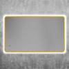 Зеркало Art&Max Siena S AM-SieS-600-1000-DS-F-Gold с подсветкой, риверсивное, Золотое, 100x60 фото 3