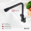 Смеситель для кухни BOND Smart B65-0488 под фильтр с краном для питьевой воды, черный матовый фото 2