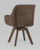 Набор из 2 кресел Stool Group Mans LW1908-SV FG11303-7 X2 коричневый фото 5