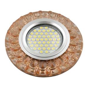 Встраиваемый светильник Fametto Luciole 151 DLS-L151 Gu5.3 Glassy/Tea