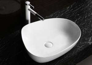 Раковина Cerutti Spa CR0044C белая, 55x42
