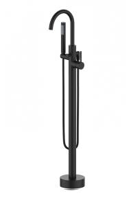 Смеситель для ванны Wonzon & Woghand Stick WW-88649017-MB напольный, черный матовый