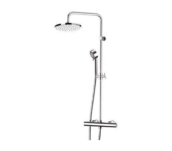 Душевая система Remer Elegance EQ37330FG хром, с термостатом