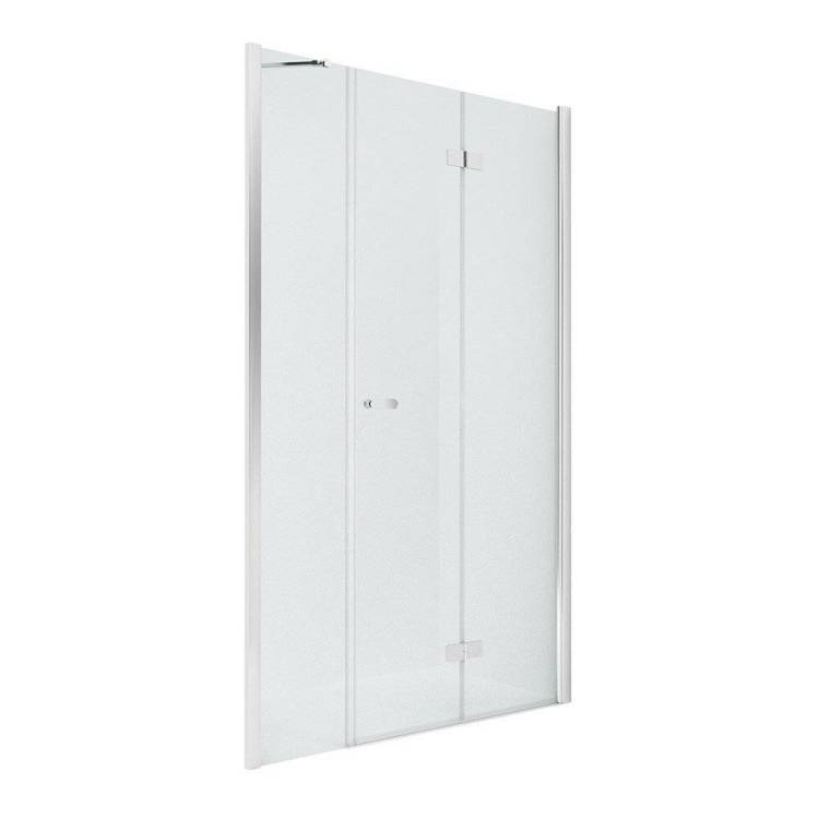 Дверь в нишу NEW TRENDY NEW SOLEO PLUS R 120x195 D-0154A/D-0095B (хром)