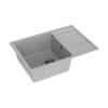 Мойка кухонная Maretti Kitchen KT600-GR серый, 60x42 фото 2