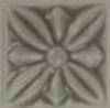 Декоративная вставка Adex Studio ADST4059 Taco Relieve Flor №1 Graystone 3x3