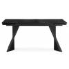 Кухонный стол Notta Вейв 625995 черный мрамор / черный фото 2