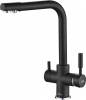 Смеситель для кухни ZorG Steel Hammer SH 552 Black Cr