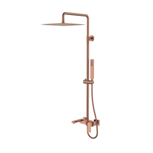 Душевая стойка Boheme Qubic 478-CB Copper Brushed