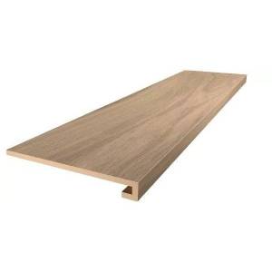 Ступень Kerama Marazzi Монтиони SG518420R\GCF Клееная Бежевый Темный Матовый Обрезной 33x119.5