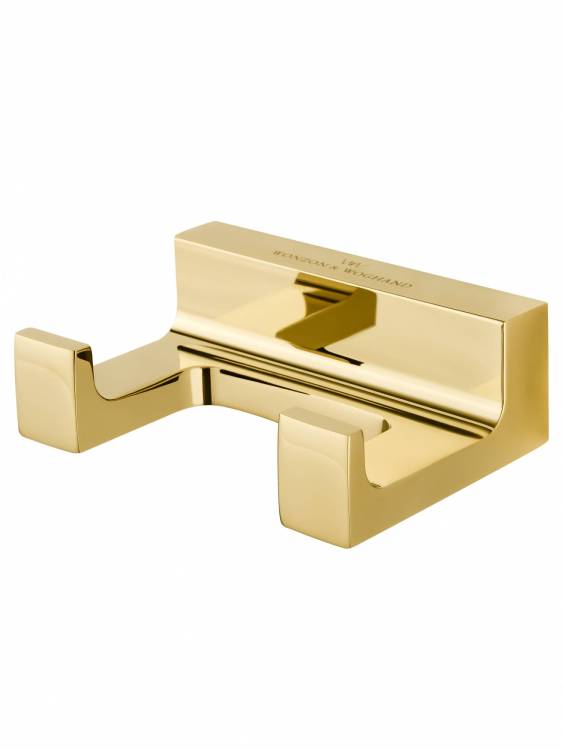 Крючок Wonzon & Woghand WW-9125-LG двойной, глянцевое золото