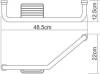 Поручень Wasserkraft K-1077Left с мыльницей фото 3