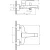 Смеситель для ванны Rush Thira TR3635-44Grey графит фото 4
