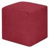 Пуф Dreambag Куб 3923801 бордовый велюр