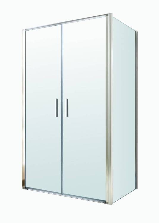 Душевой уголок Berges Wasserhaus Legos LS-3 061048 профиль хром, стекло прозрачное, 1000х800