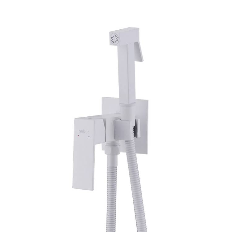 Гигиенический душ Abber Daheim AF8226W белый матовый