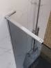 Душевая перегородка BelBagno UNO-L-1-TB-90-GR-Cr профиль хром, стекло тонированное, 90x200 фото 4